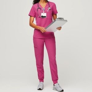 FIGS electric orchid Joggers XS Petite